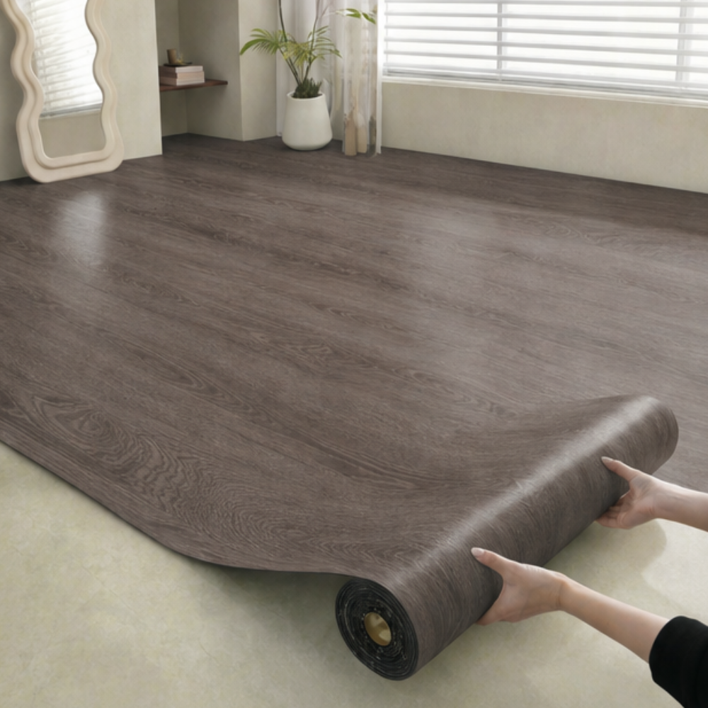 Plankly – Waterproof Wood-Grain Floor Roll
