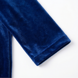 Sofelle – Women's Velvet Cocoon Midi Dress with Pockets