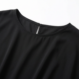 Lunara – Women's Sequin Trim Layered Chiffon Top