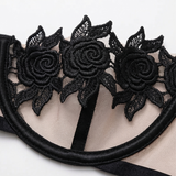 Florenza – Floral Lace 3 Piece Lingerie Set