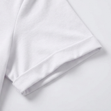 Lunavia – Soft V-Neck Tee with Rolled Cuffs