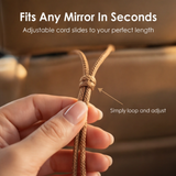 Saddle Cross – Cowboy Hat and Cross Car Charm