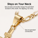 Sancta – Fashionable Crucifix Necklace
