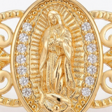Sancta - Virgin Mary Filigree Bracelet