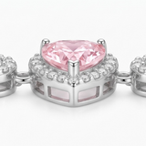 Lunavia – Heart Crystal Halo Bracelet