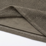 Lunessa – Draped Cowl-Neck Knit Halter Top
