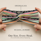 Lirelle – Boho Print Wide Headband