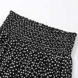 Velura – Smocked Wide-Leg Ruffle Pants