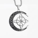Lunara Celtic Moon Protection Pendant
