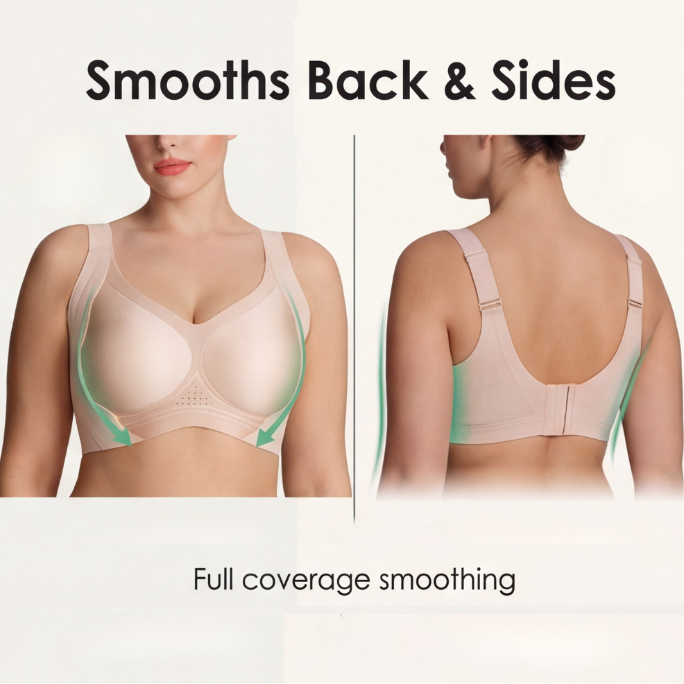Veluna – Women's Full Coverage Wireless Support Bra