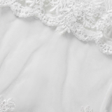 Veluria – Embroidered Lace Sheer Slip Dress