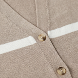 Lunessa – Striped Knit Cardigan and Pants Set