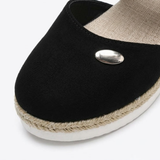 Stepwell – Cushioned espadrille wedge sandals