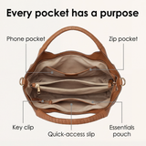 Carrina – Soft Leather Everyday Hobo Bag