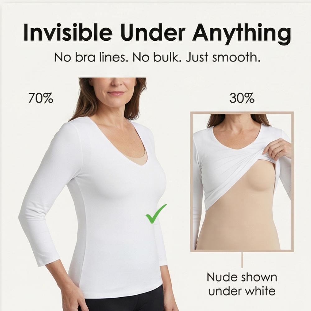 Veluna – Women's Sleeveless Tank Top with Built-In Support