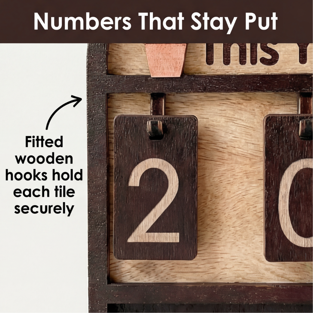 Pagewise – Wooden Reading Book Counter