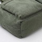 Clovera – Multi Pocket Corduroy Shoulder Bag