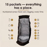 Carrova – Organized Everyday Tote with Backpack Straps