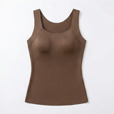 Veluna – Women's Sleeveless Tank Top with Built-In Support