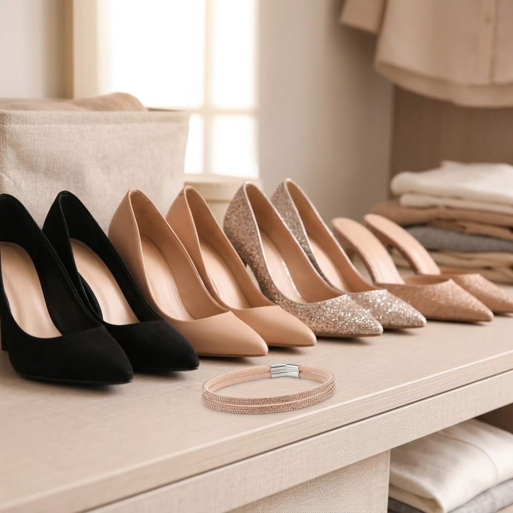 Strella – Instant Glam Rhinestone Heel Straps