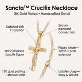 Sancta – Fashionable Crucifix Necklace