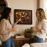 Wanderoak – Wooden USA Travel Map with 3D State Pieces