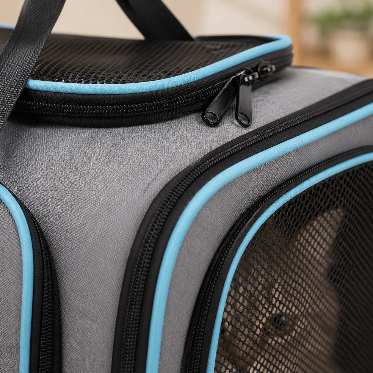 Nestly – Expandable Cat Carrier with Mesh-like Lounge Sides for Travel