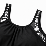 Marella – Flowy Blouson Tankini Swim Set with Matching Boardshorts