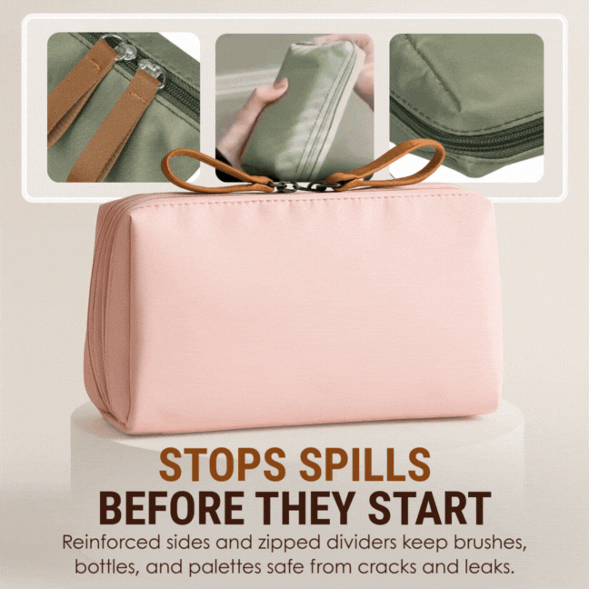 Miora – Double Zipper Cosmetic Bag