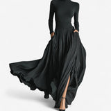 Linara - Women's High Waisted Maxi Skirt