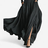 Linara - Women's High Waisted Maxi Skirt