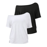 Elowen – Women's Soft Cotton Off Shoulder Top Set