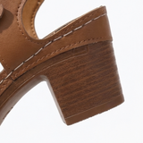 Solara – Roman Cutout Block Heel Sandals