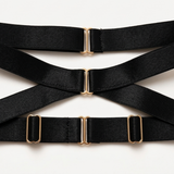 Vivara – Cross Strap Lingerie Set with Chain Detail