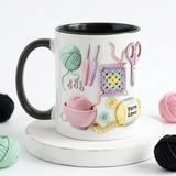 Yarnlove – 3D crafting mug for knitters and crocheters