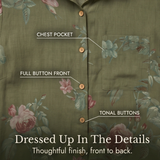 Rosalie – Floral Shirt Dress