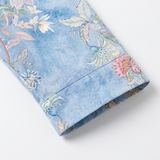 Florenza – Watercolor Floral V-Neck Blouse