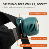 Breezly – Hands-Free Clip-On Cooling Fan