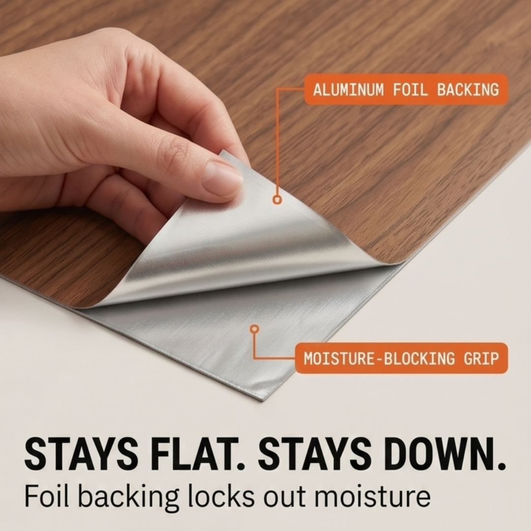 Plankly – Waterproof Wood-Grain Floor Roll