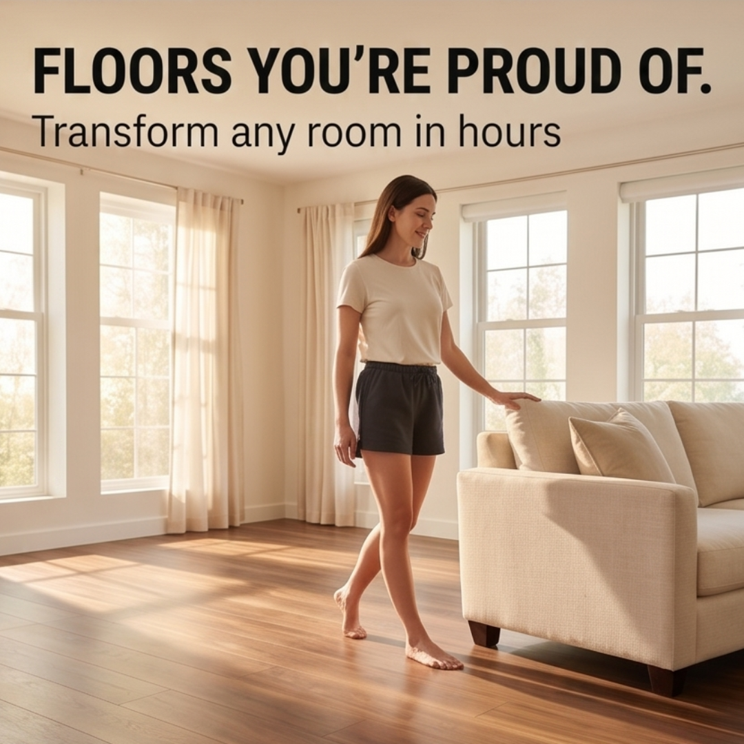 Plankly – Waterproof Wood-Grain Floor Roll