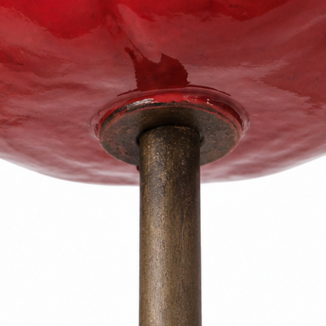 Petalune – Handcrafted Flower Bird Bath Garden Stake