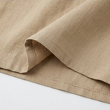 Lunavia – Women's Linen Cotton Two-Piece Set with Duster