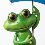 Magic Frog – Solar Garden Lamp with Bird Feeder