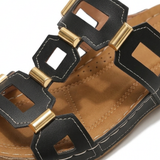 Soleva – Women's Cut-Out Platform Sandals