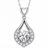 Lunavia – Dancing Stone Teardrop Pendant Necklace