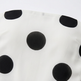 Soliana – Women's Sheer Tiered Polka Dot Dress