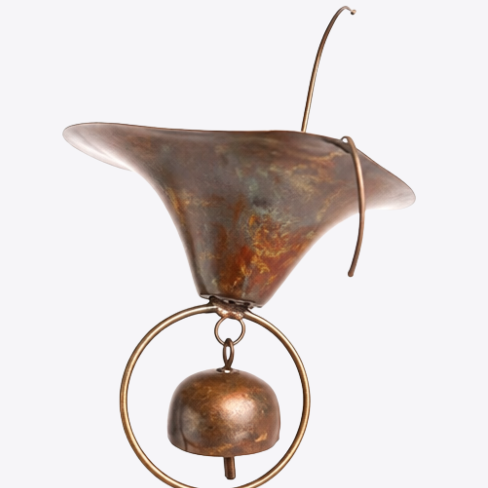 Lyralea – Calla Lily Garden Stake with Bell Chimes
