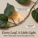 Verdant Vine – Glowing Hanging Vine Light