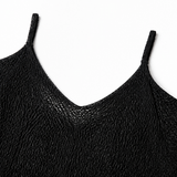 Solenya – Open-Knit Cold-Shoulder Boho Top