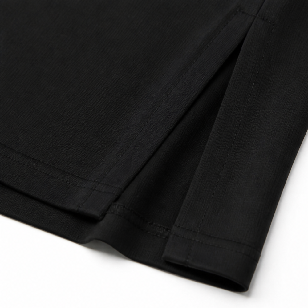 Marella – Wrinkle-Free Split-Hem Maxi Dress with Pockets